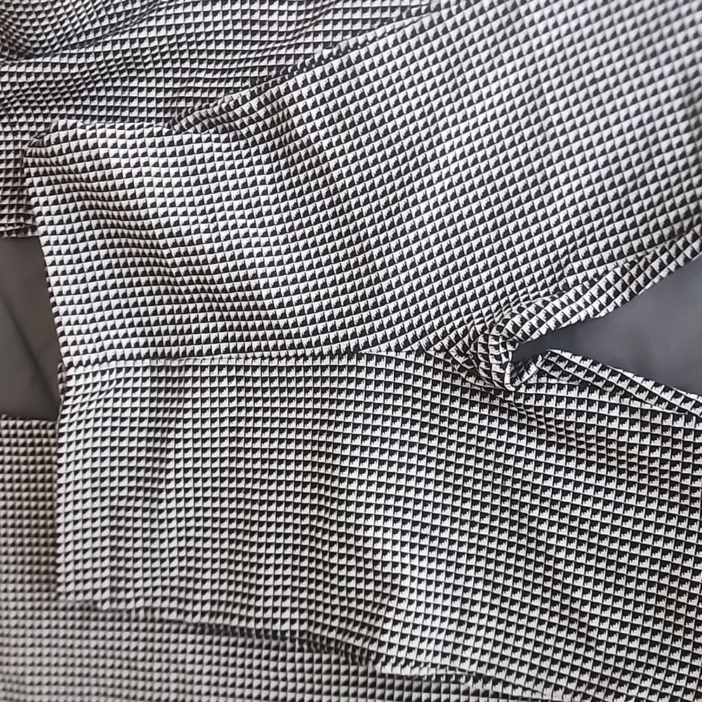 Black and White Houndstooth Pants
